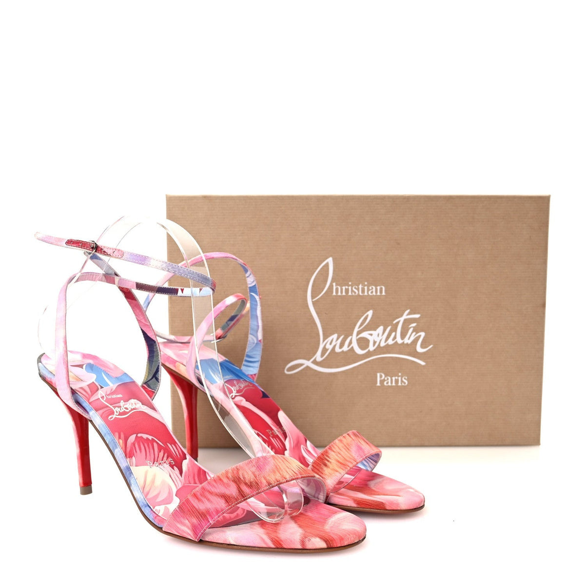 Tissu Chine Peonies Miss Z 80 Sandals 39.5 Multi Lin