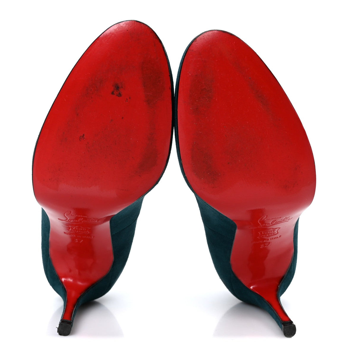 Suede Simple 85 Pumps 37 Green