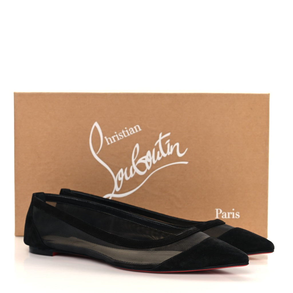 Veau Velours Rete Galativi Flats 38.5 Black