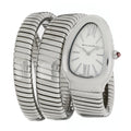 Stainless Steel 35mm Serpenti Tubogas Double Spiral Quartz Watch