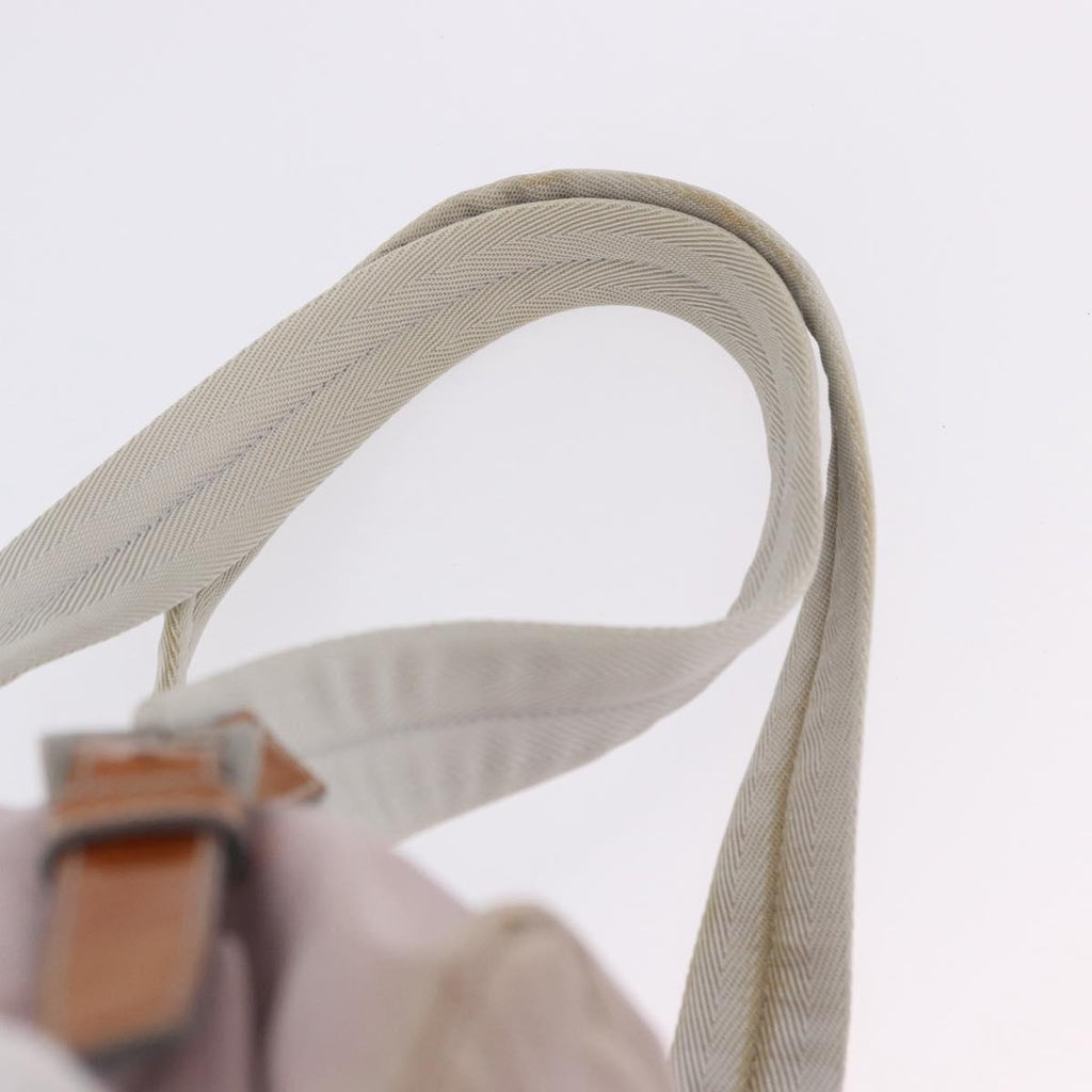 PRADA Backpack Nylon Pink Silver Auth 198471