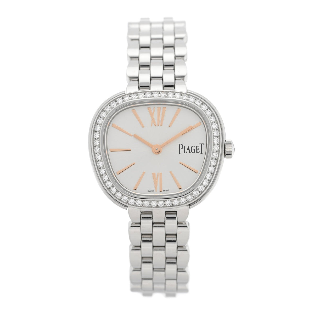 Stainless Steel Diamond 29mm Sixtie Quartz Watch
