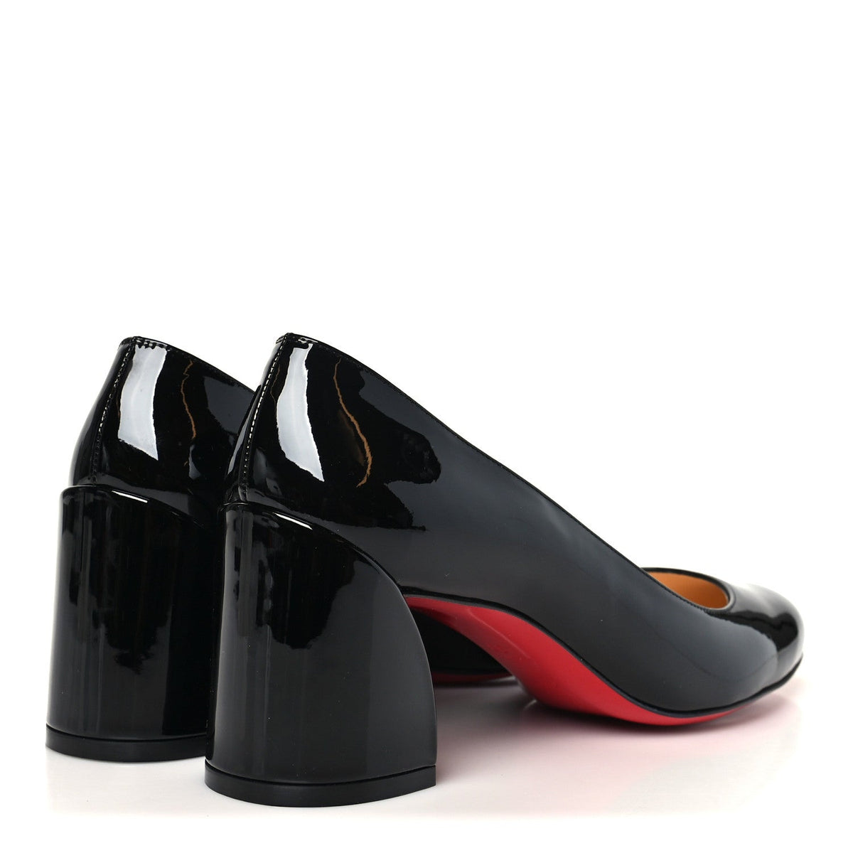 Patent Calfskin Miss Sab 55 Pumps 38 Black