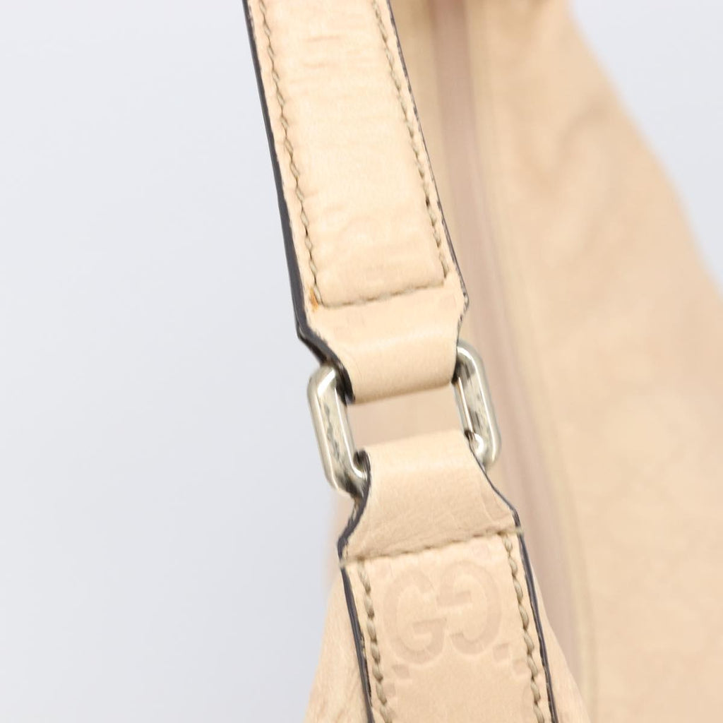 GUCCI Guccissima GG Canvas Shoulder Bag Outlet Pink Gold 257299 Auth 206078