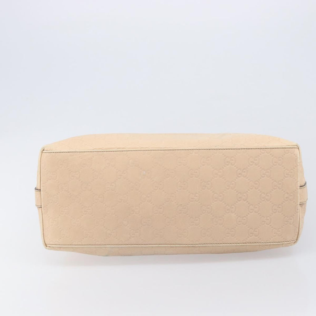 GUCCI Guccissima GG Canvas Shoulder Bag Outlet Pink Gold 257299 Auth 206078