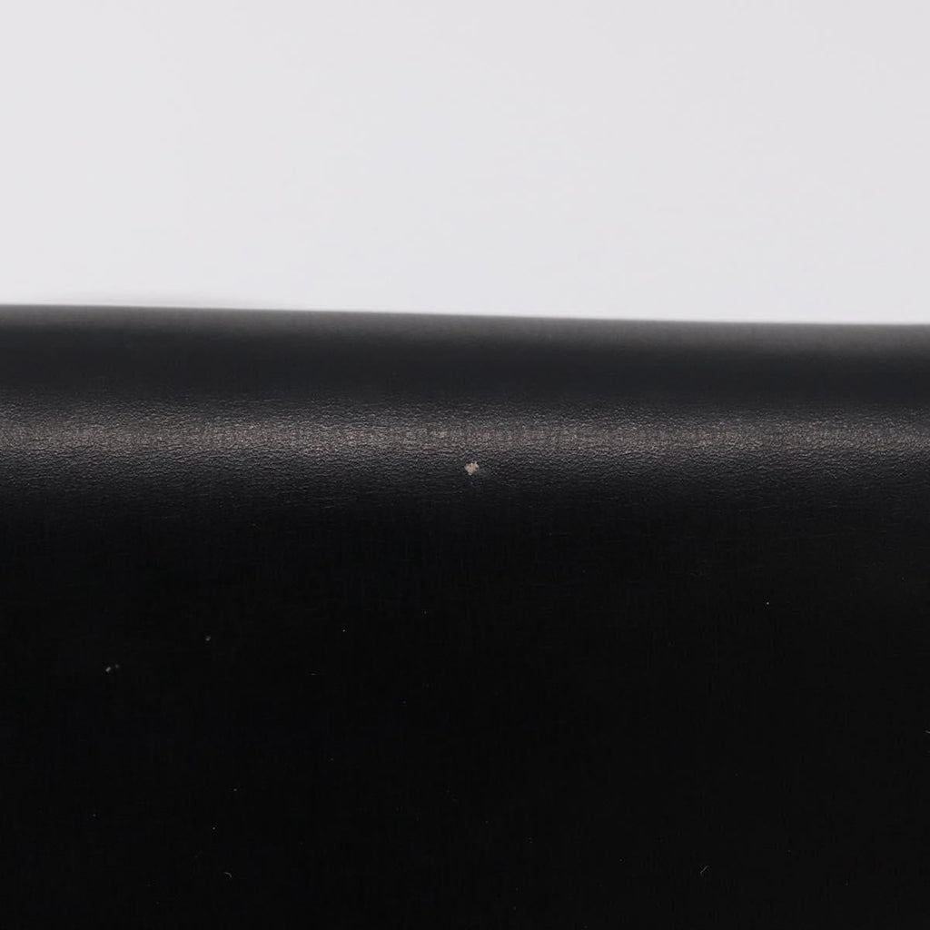 GUCCI Web Sherry Line Shoulder Bag Leather Gold Black Auth 208297