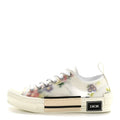Technical Canvas Floral B23 Low Top Sneakers 36 White Multicolor