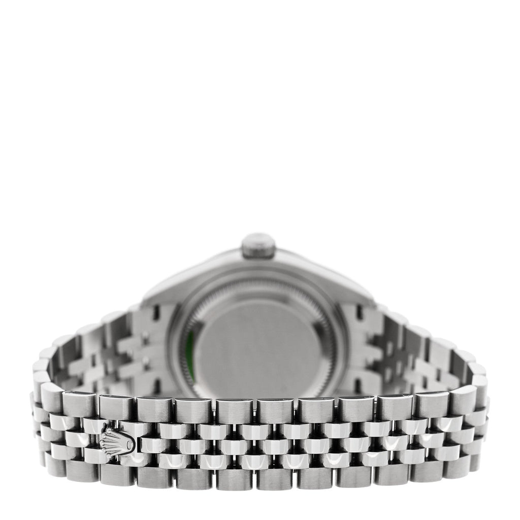 Stainless Steel 28mm Oyster Perpetual Datejust Watch Dark Grey 279160