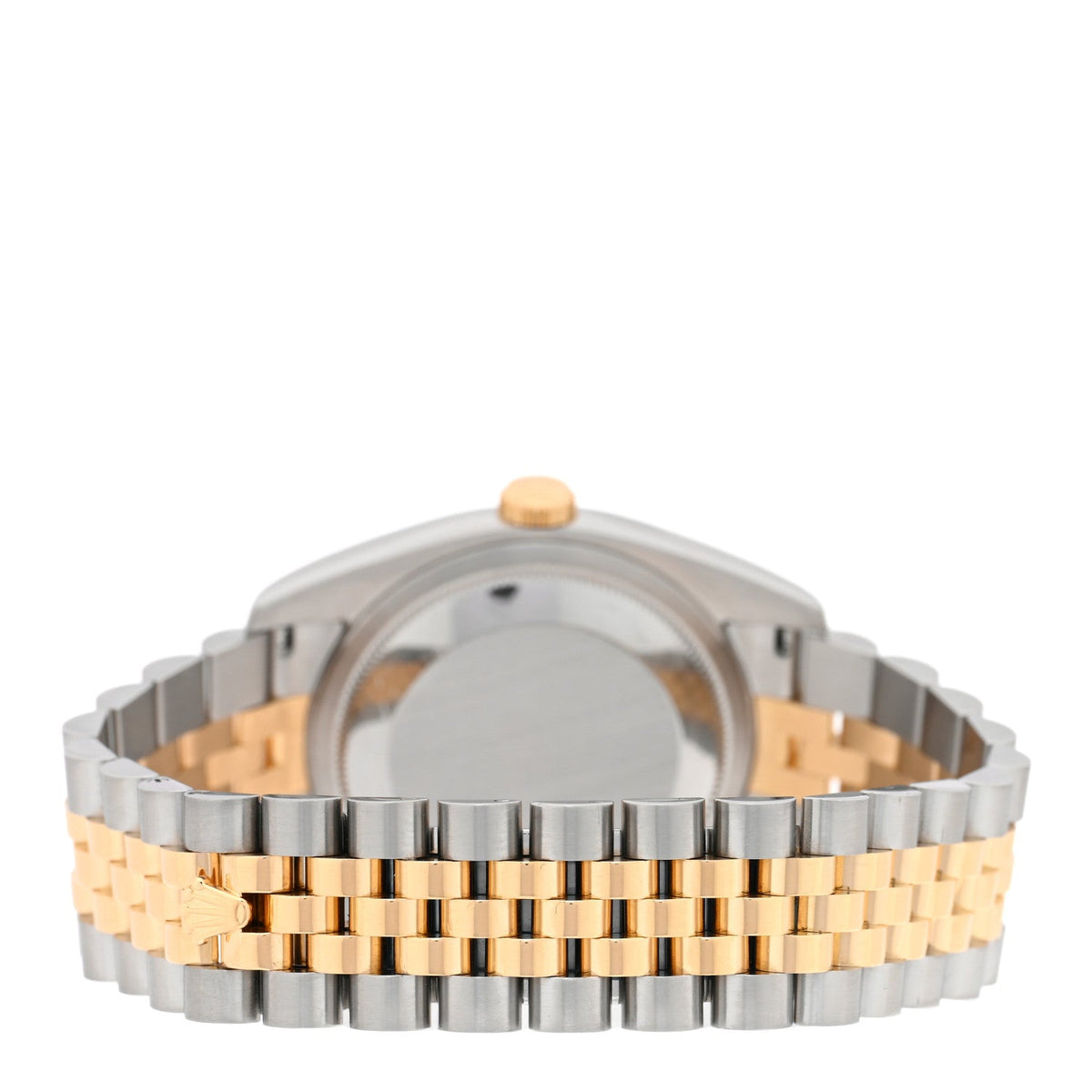 Stainless Steel 18K Yellow Gold Diamond 36mm Oyster Perpetual Datejust Watch Champagne 116233