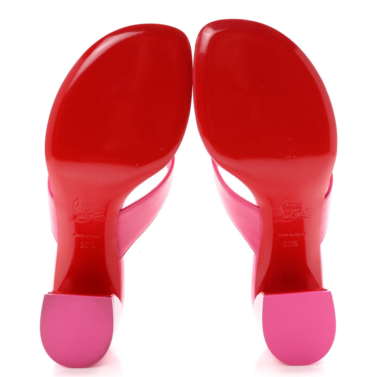 Nappa Janetonga 55 Thong Sandals 36.5 Pinup
