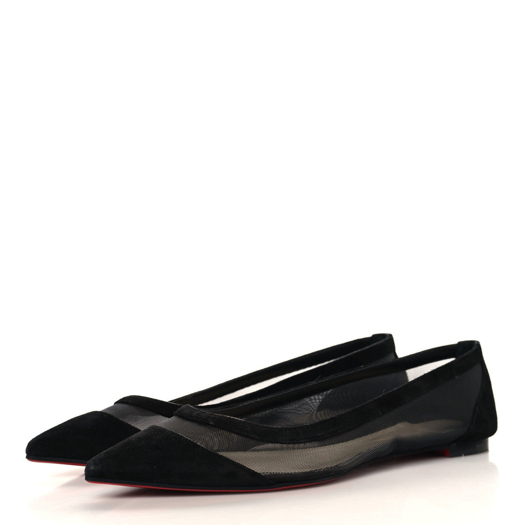 Veau Velours Rete Galativi Flats 38.5 Black