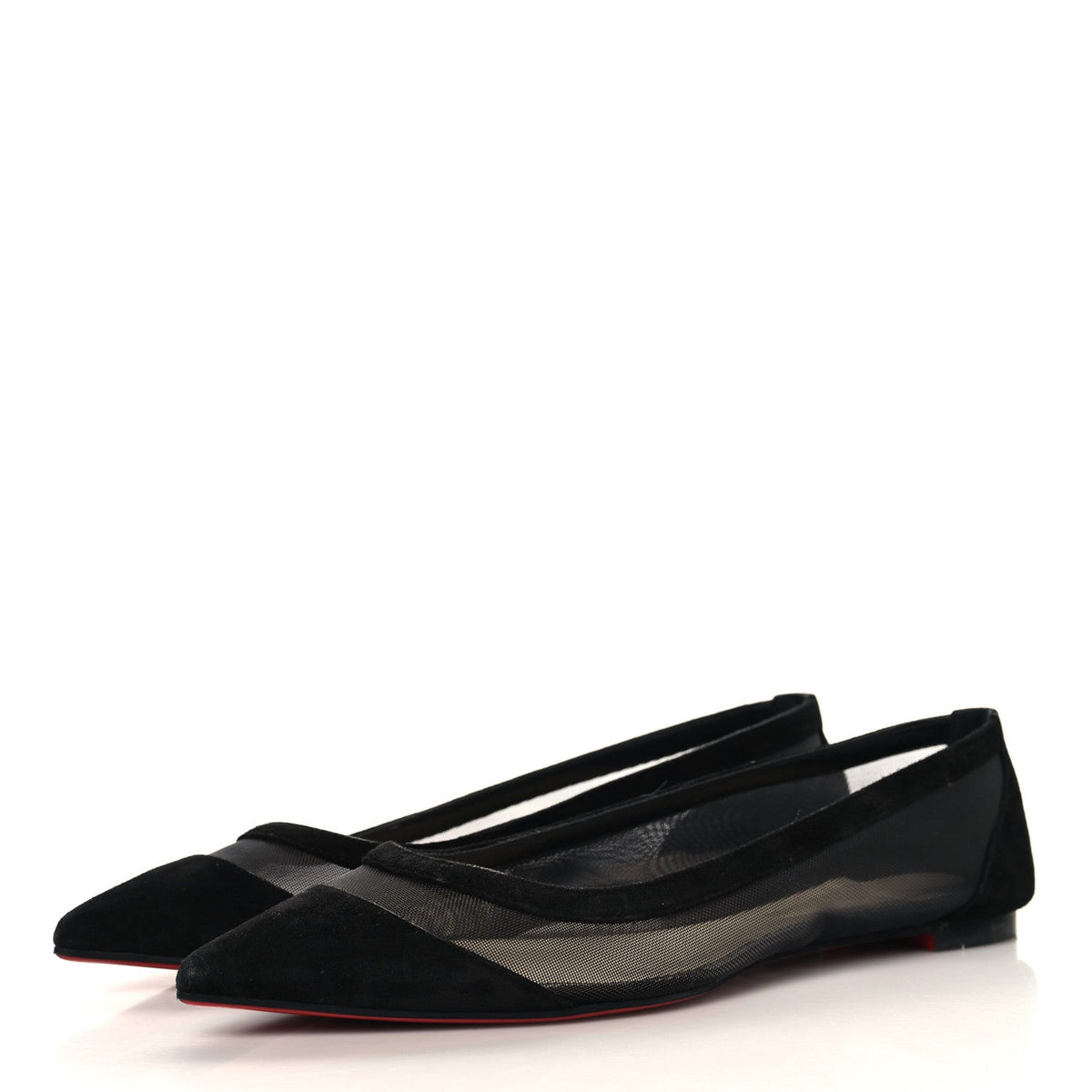 Veau Velours Rete Galativi Flats 38.5 Black