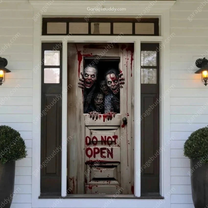 GarageBuddy Halloween Front Door Covers