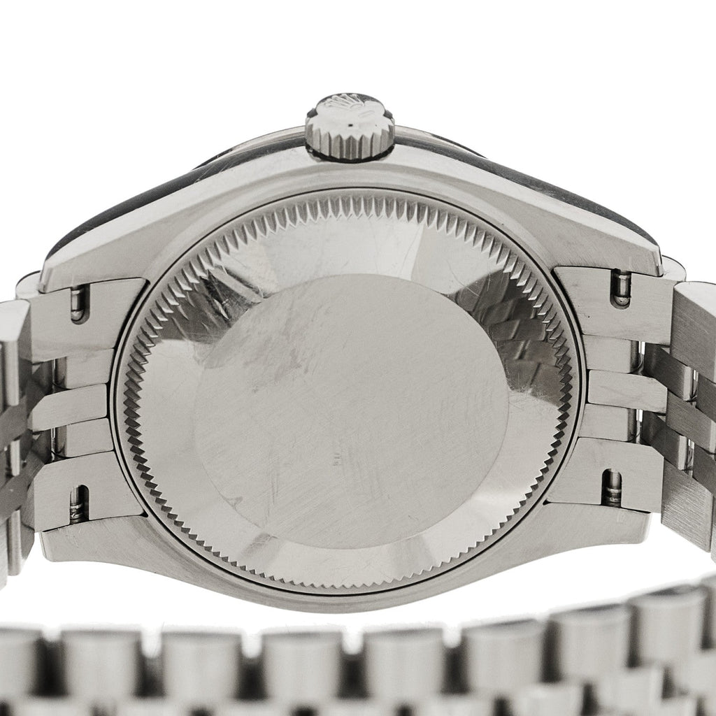 Stainless Steel 18K White Gold Diamond 31mm Oyster Perpetual Datejust Watch Silver 278274