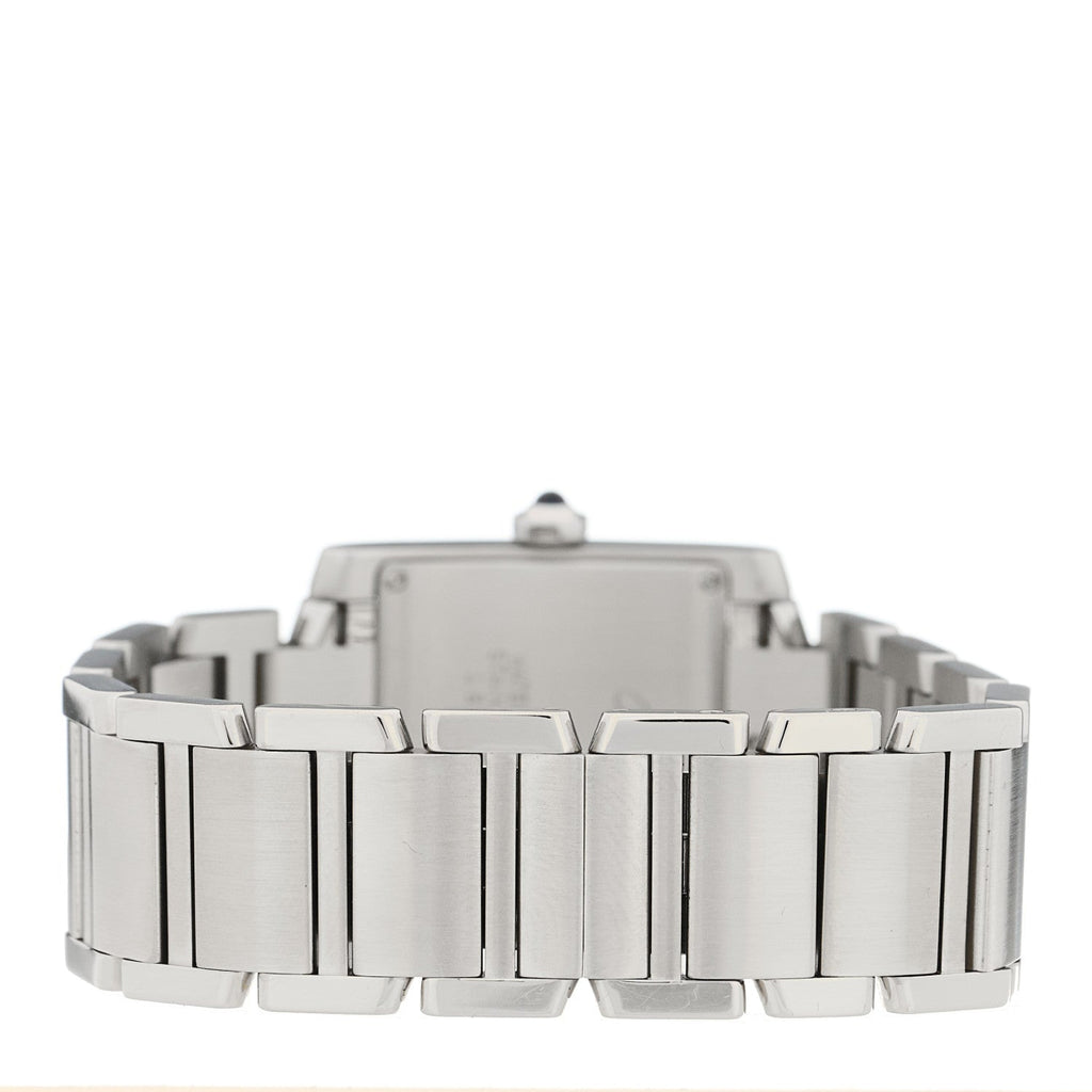 Stainless Steel 25mm Tank Francaise Quartz Watch