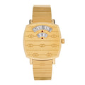 Stainless Steel 27mm Grip Quartz Watch Gold