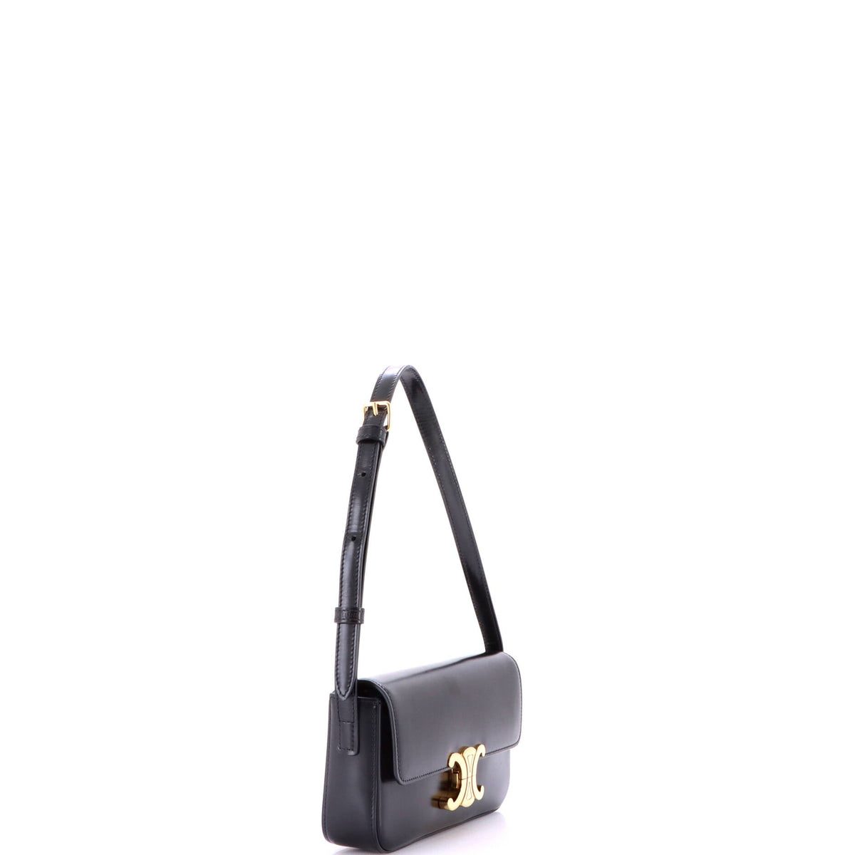 Triomphe East-West Shoulder Bag Smooth Calfskin