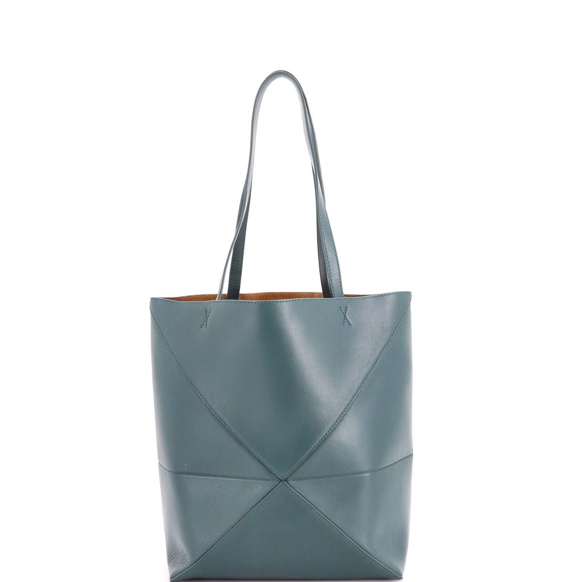 Puzzle Fold Tote Leather Medium