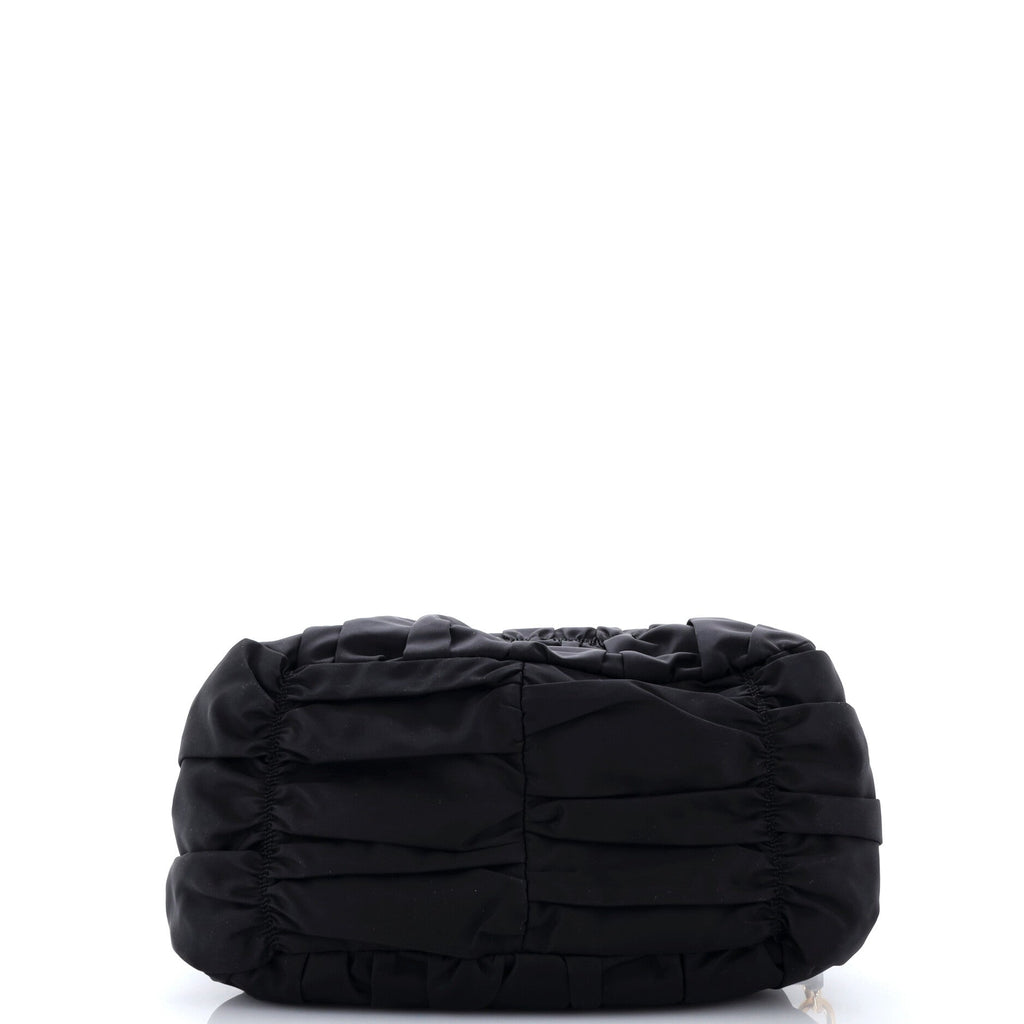 Gaufre Convertible Tote Leather and Tessuto Large