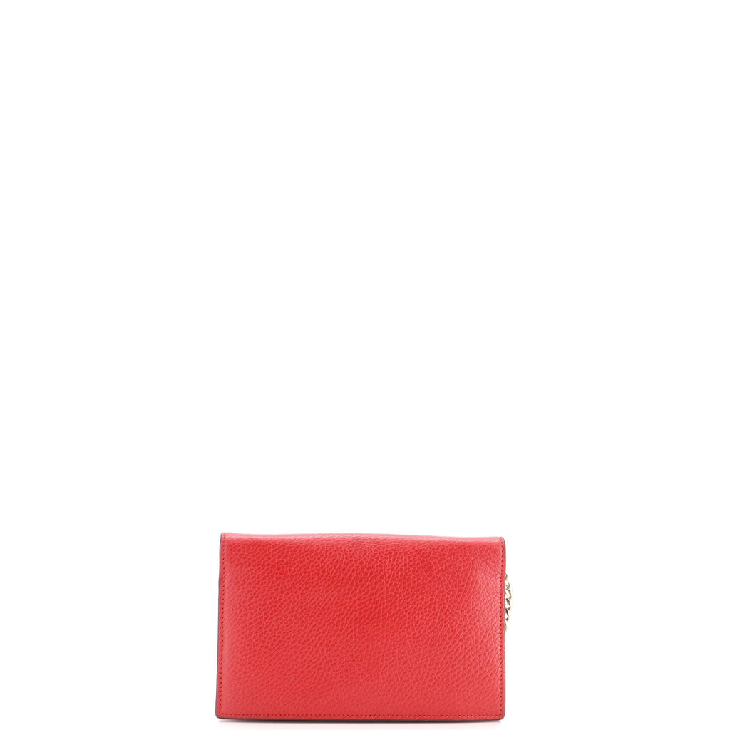 Interlocking Wallet on Chain Leather