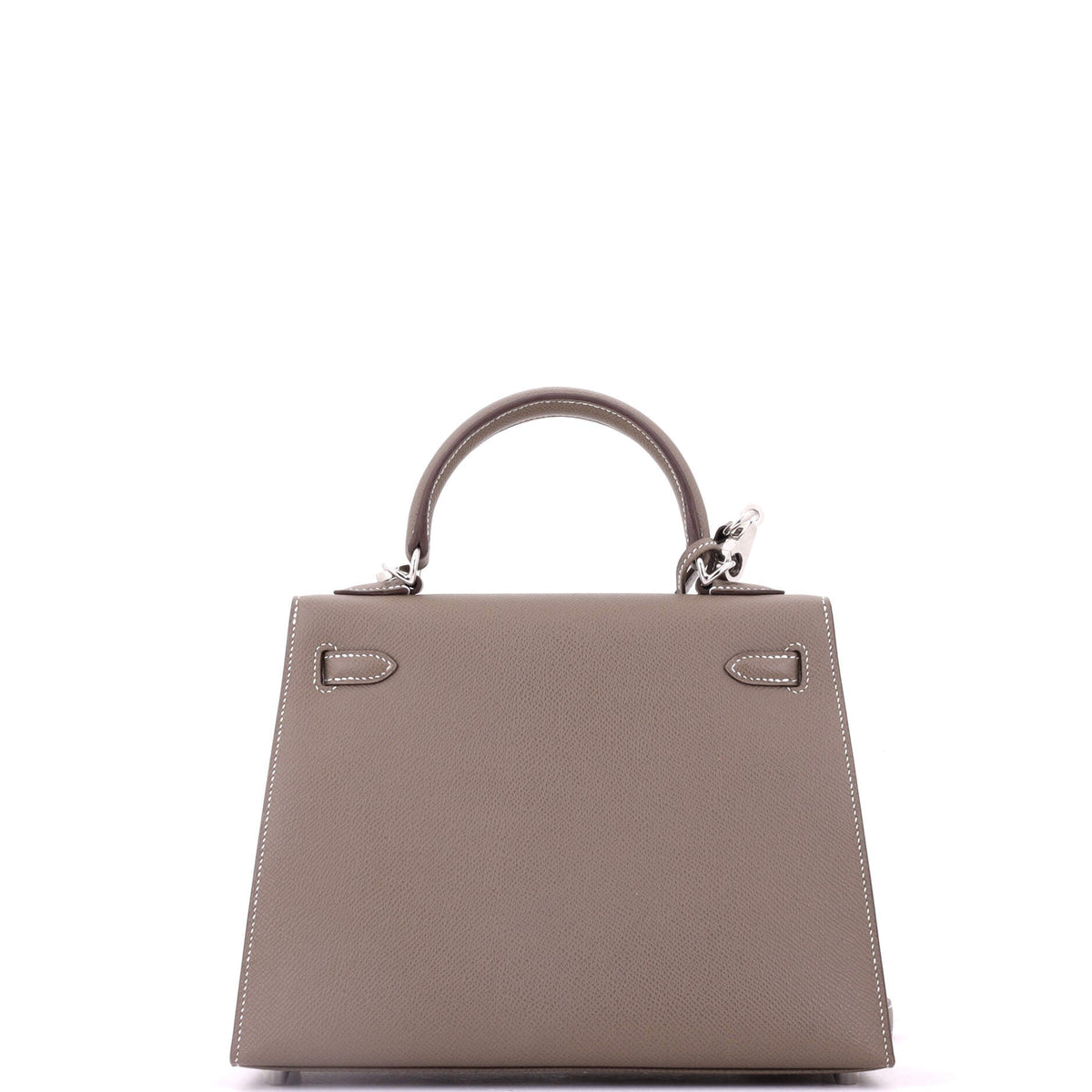 Kelly Handbag Etoupe Epsom with Palladium Hardware 25