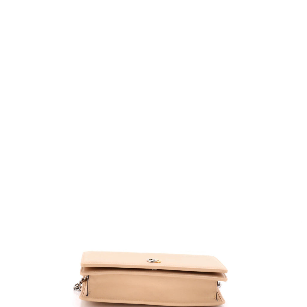 Petite GG Marmont Chain Wallet Leather Mini