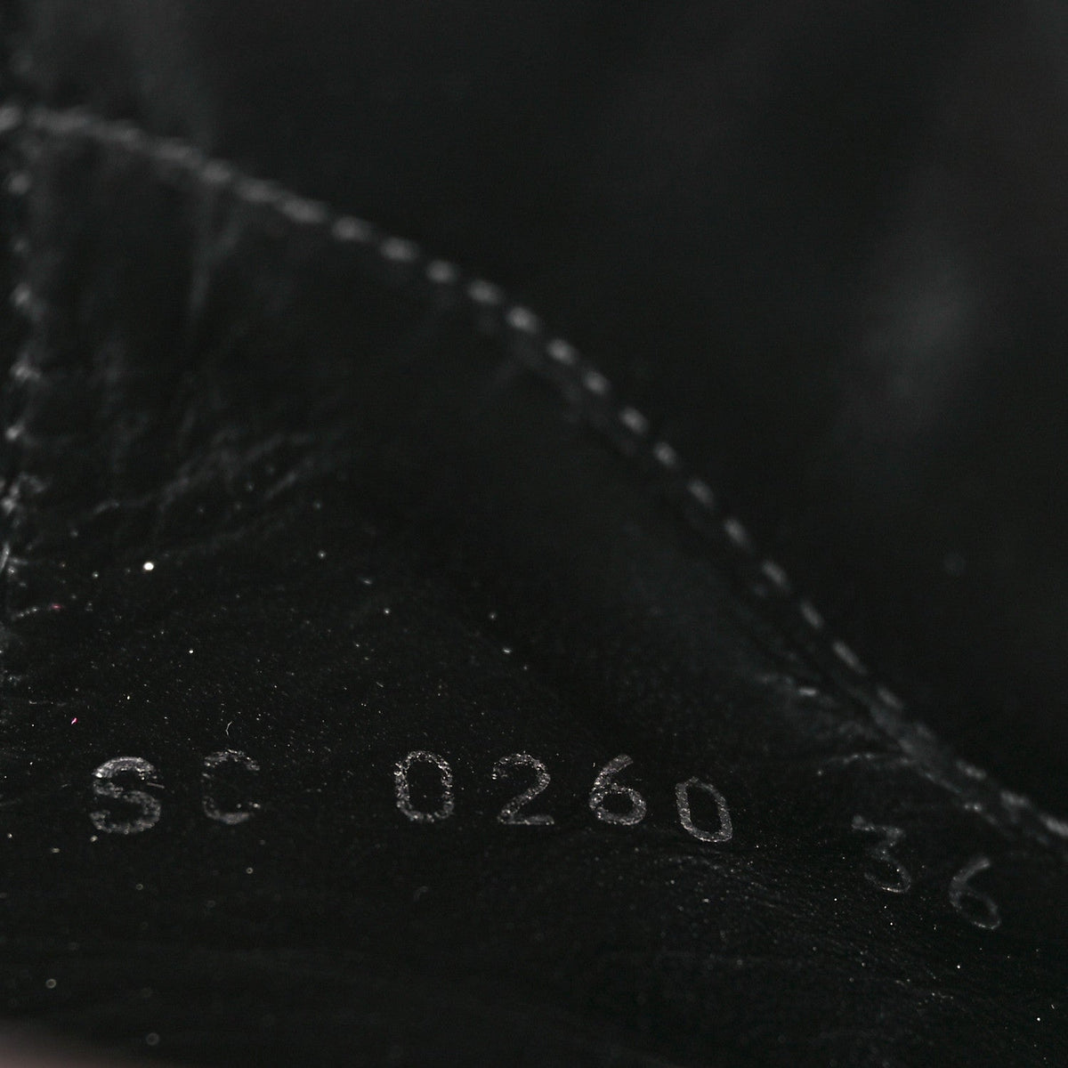 Suede Calfskin Monogram Laureate Platform Desert Boots 36 Black