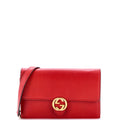 Interlocking Wallet on Chain Leather