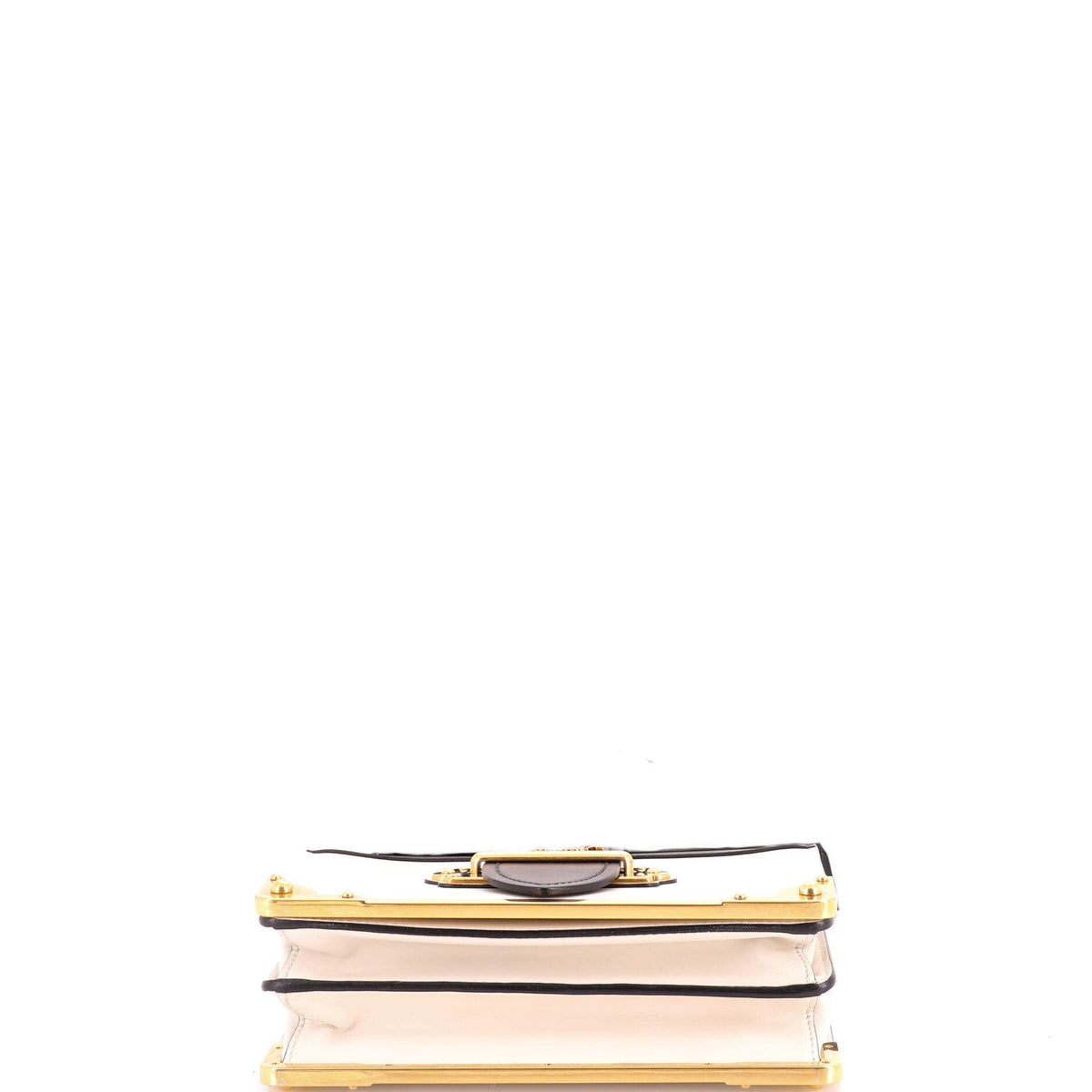 Cahier Crossbody Bag Leather and Saffiano Leather Small