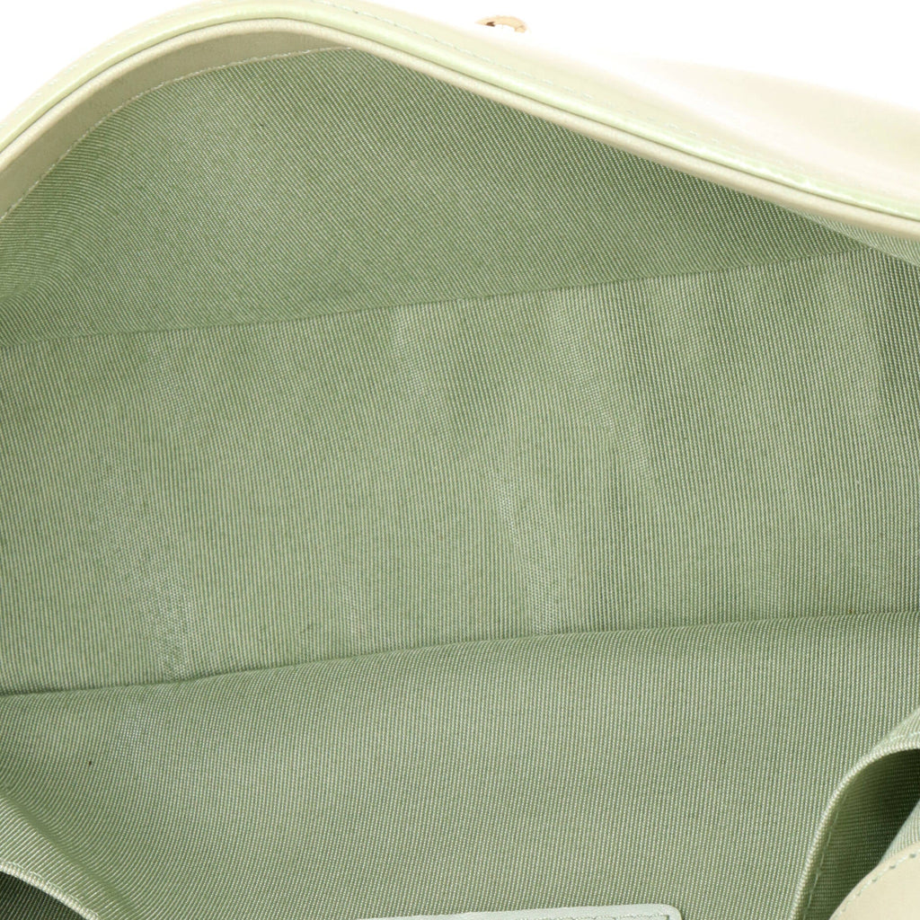 Boy Flap Bag Quilted Iridescent Glazed Calfskin Old Medium