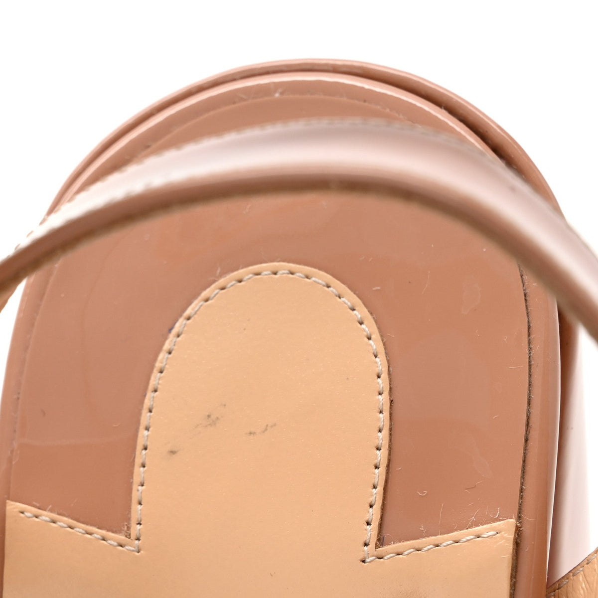 Patent Miss Sabina 85 Sandals 39.5 Nude