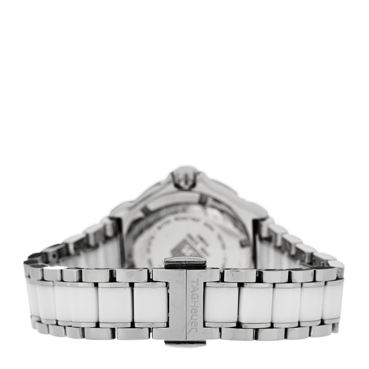 Stainless Steel Ceramic Diamond 34mm Formula 1 Quartz Watch White WAH1213