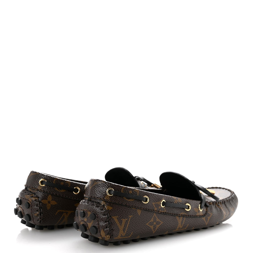 Patent Monogram Gloria Loafers 36.5