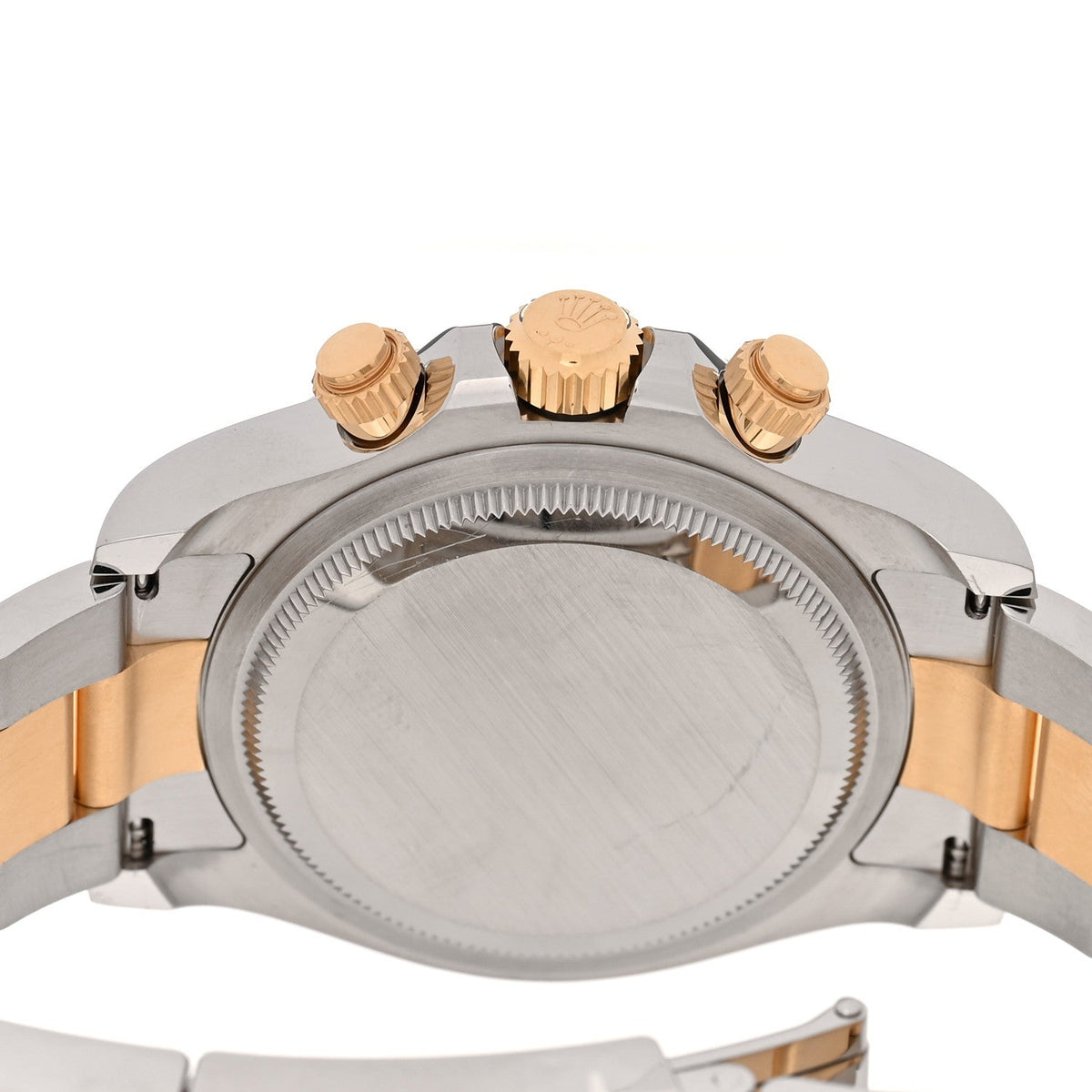 Stainless Steel 18K Yellow Gold 40mm Oyster Perpetual Cosmograph Daytona Watch White 126503