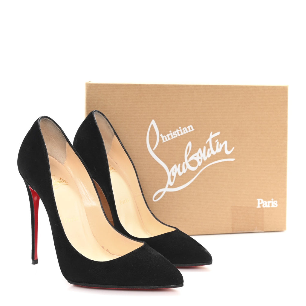 Suede Pigalle Follies 120 Pumps 38 Black