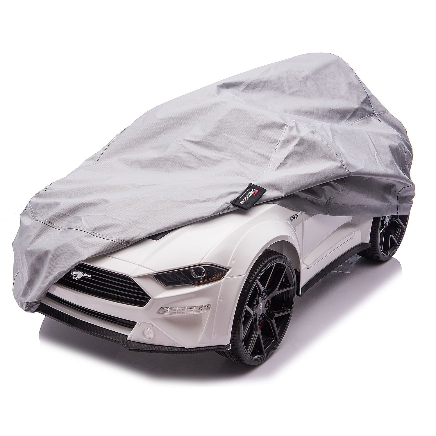 Ford Mustang GT Custom Edition 24V Kids Ride-On Car with R/C Parental Remote | Cherry Red