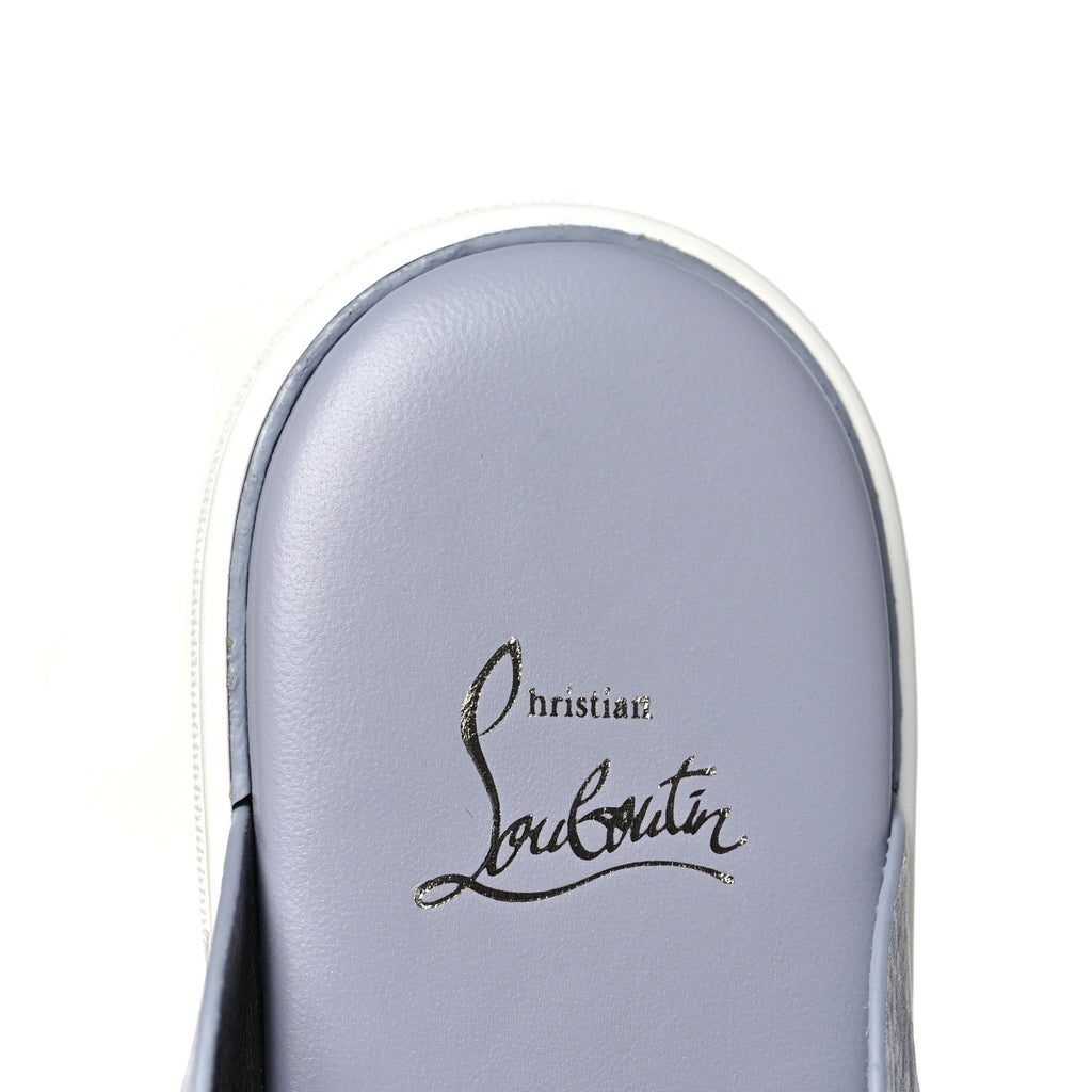 Nubuck Chanme Donna Flat Boat Flats  40.5 Jumbo Grey