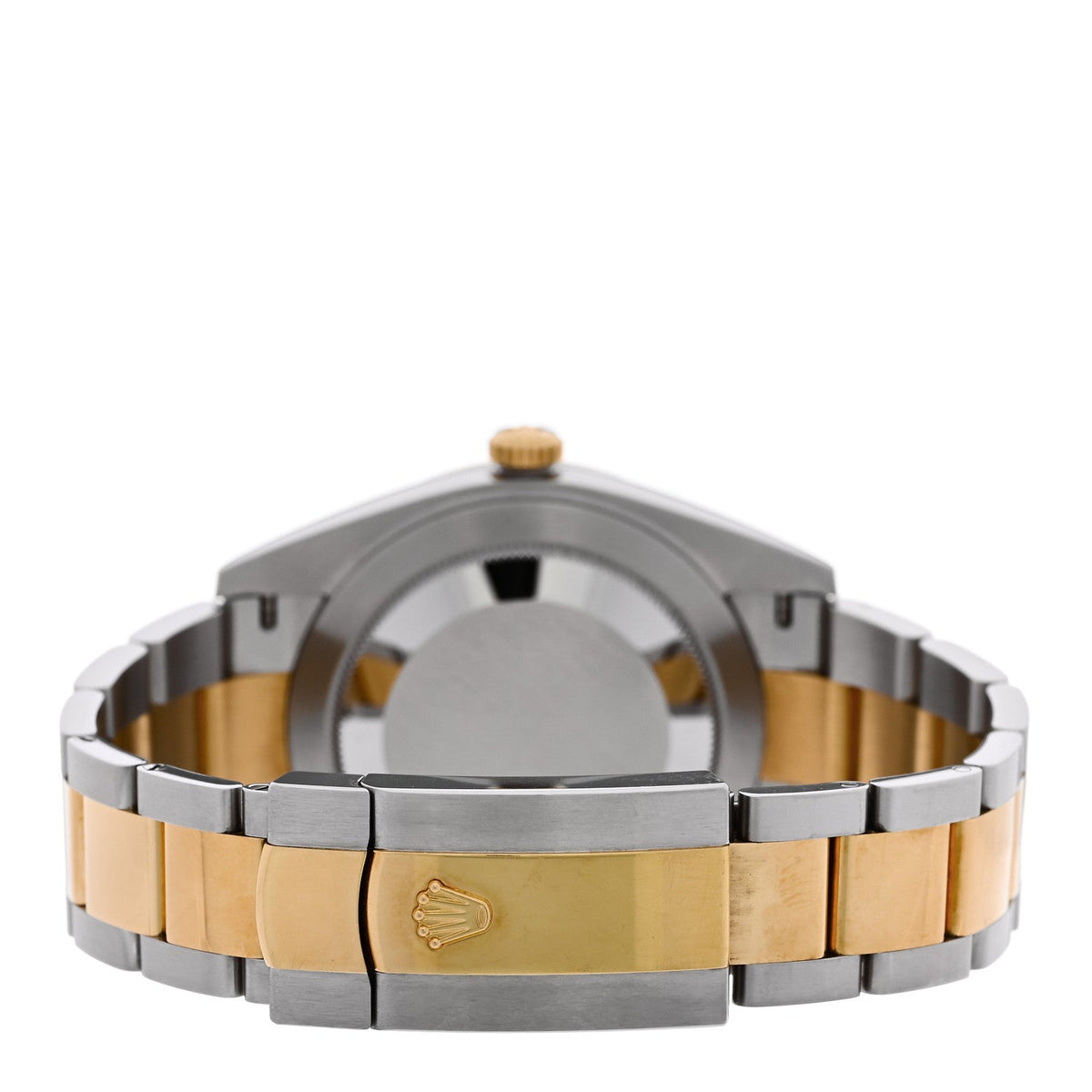 Stainless Steel 18K Yellow Gold Diamond 41mm Oyster Perpetual Datejust Watch Champagne 126333