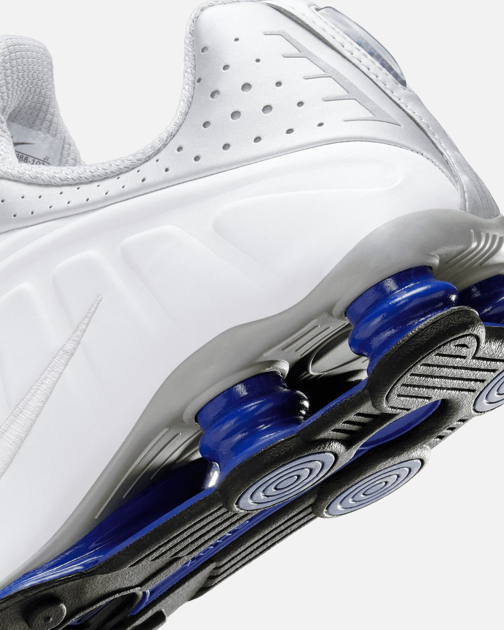 Nike Shox R4 White/White-Metallic