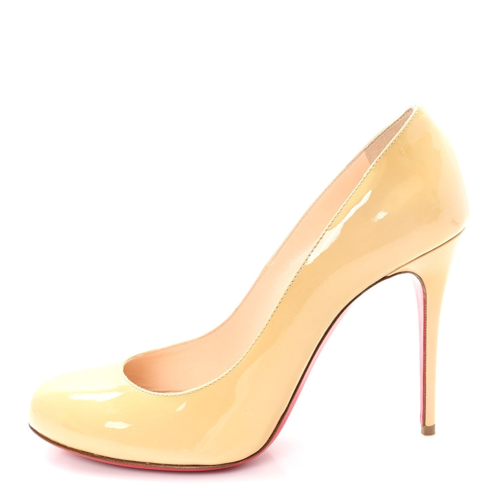 Patent Fifi 100 Pumps 38.5 Nude