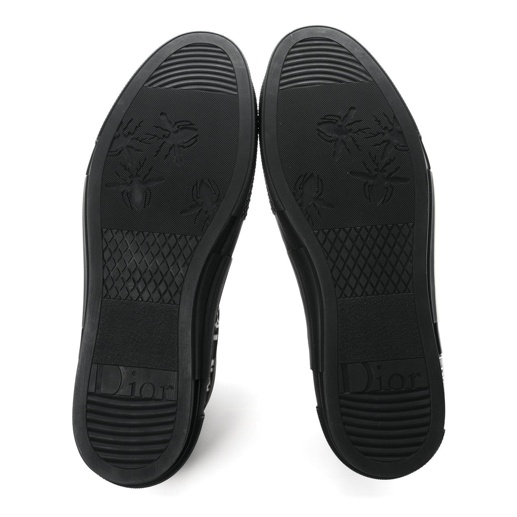 Technical Canvas Oblique Mens B23 Low Top Sneakers 45 Black