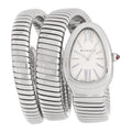 Stainless Steel 35mm Serpenti Tubogas Double Spiral Quartz Watch