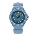 Polylight Stainless Steel Rubber 38mm Formula 1 Solargraph Quartz Watch Light Blue WBY1163