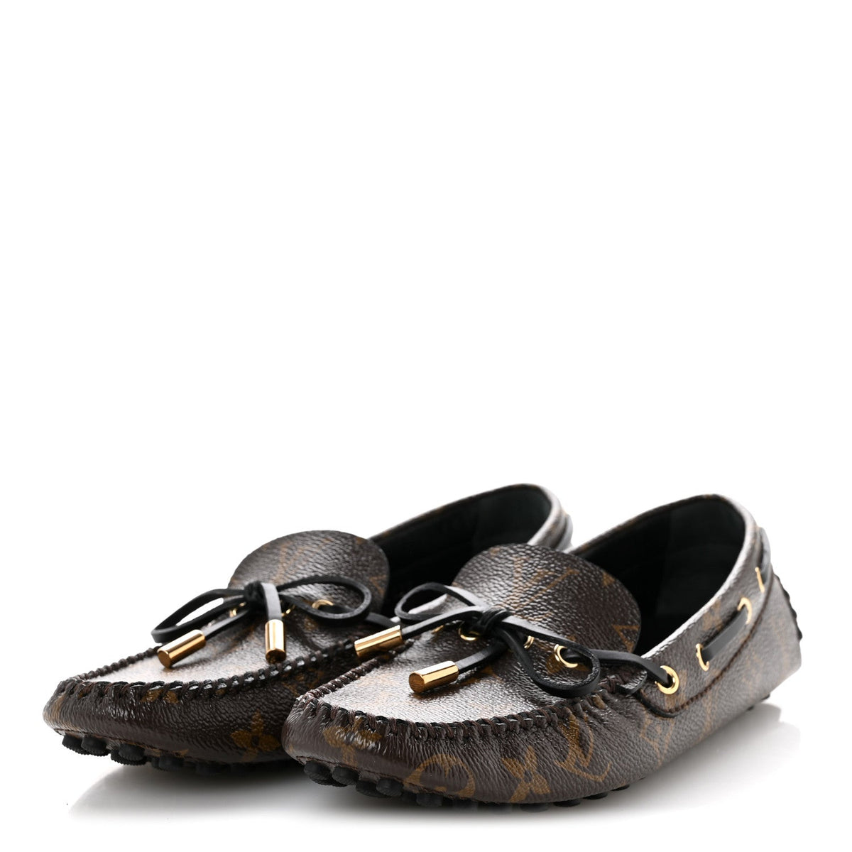 Patent Monogram Gloria Loafers 36.5