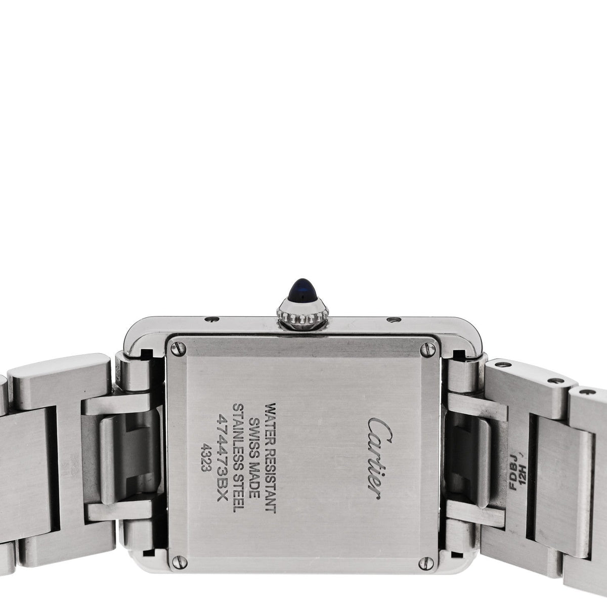 Stainless Steel 25mm Must de Cartier Tank Quartz Watch