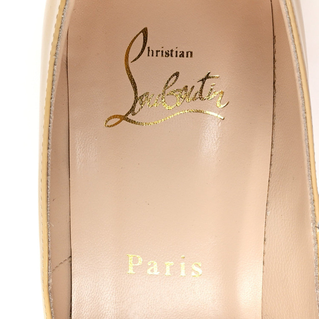 Patent Fifi 100 Pumps 38.5 Nude