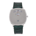 Stainless Steel Alligator 38mm Grip Quartz Watch Green