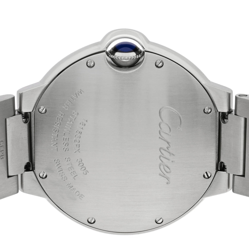 Stainless Steel 36mm Ballon Bleu De Cartier Quartz Watch