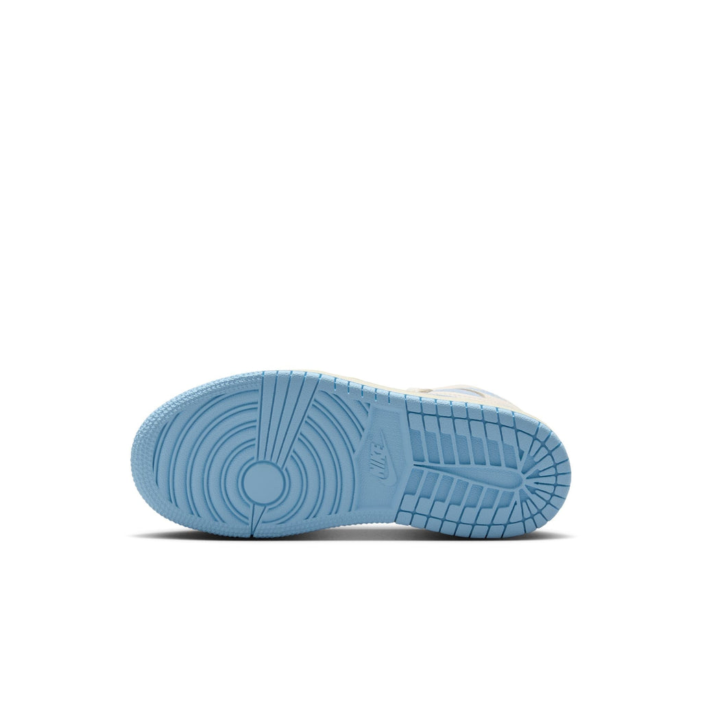 Air Jordan 1 Retro High OG "Psychic Blue" - Preschool