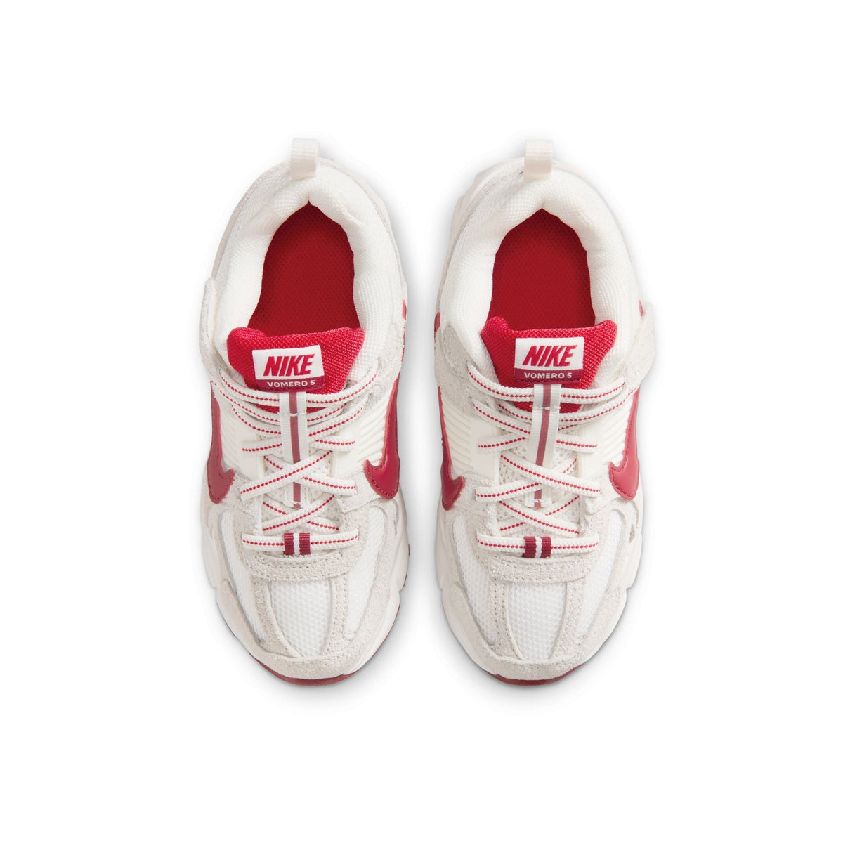 Nike Vomero 5 SE "Sail Crimson University Red"- Youth Sneakers